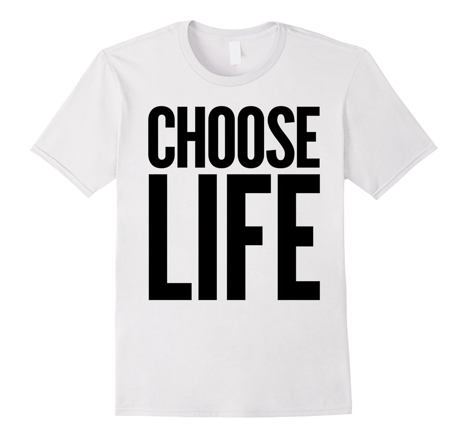 Choose Life Vintage Retro 80s Funny T-Shirt-T-Shirt