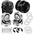 9040H Front Wheel Bushing to Bearing Conversion Kit Compatible with Craftsman, Poulan, Husqvarna, Jonsered, Murray Lawn Mower