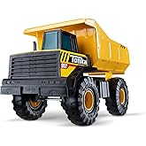 Tonka Steel Classics Mighty Dump Truck - Made with Steel & Sturdy Plastic, Yellow Toy Construction Truck, Boys and Girls, Kid