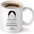 Assistant To The Regional Manager Coffee Mug - The Office Gifts - Funny Dwight Schrute The Office Merchandise - 11oz collecti