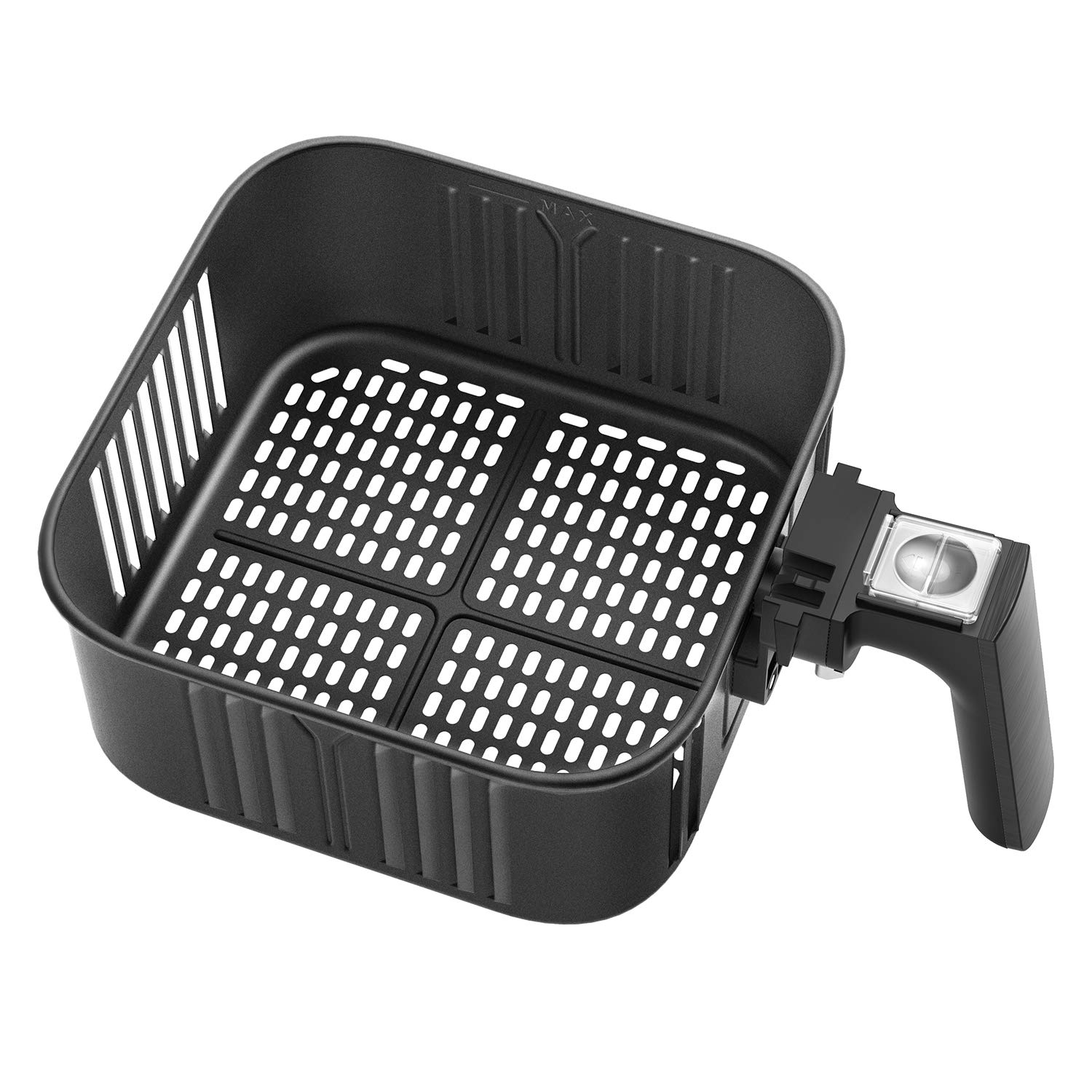 Air Fryer Replacement Basket For Cosori 5.8Qt Air Fryer, C158-FB, Non-Stick Fry Basket, Dishwasher Safe, FDA Certified, 2-Year Warranty