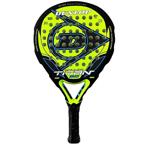 Dunlop Pala de Padel Titan 2.0 Yellow/Blue: Amazon.es ...