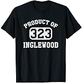 Inglewood California Vintage Retro Area Code T-Shirt