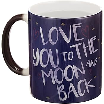 Amazon.com: Konitz I Love You To The Moon and Back 12-Ounce Mug, Gift ...