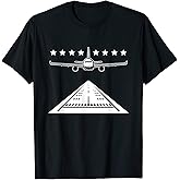 Plane Airport Destination Pilot T-Shirt