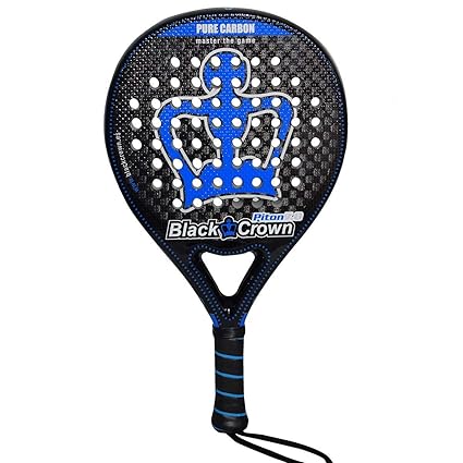 Amazon.com : BLACK CROWN Piton 7.0 - (Padel - Pop Tennis ...