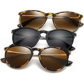 SUNGAIT Vintage Round Sunglasses for Women Men Classic Retro Designer Style