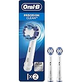 Oral-B Precision Clean Replacement Brush Heads for an Oral-B Electric Toothbrush, Pack of 2