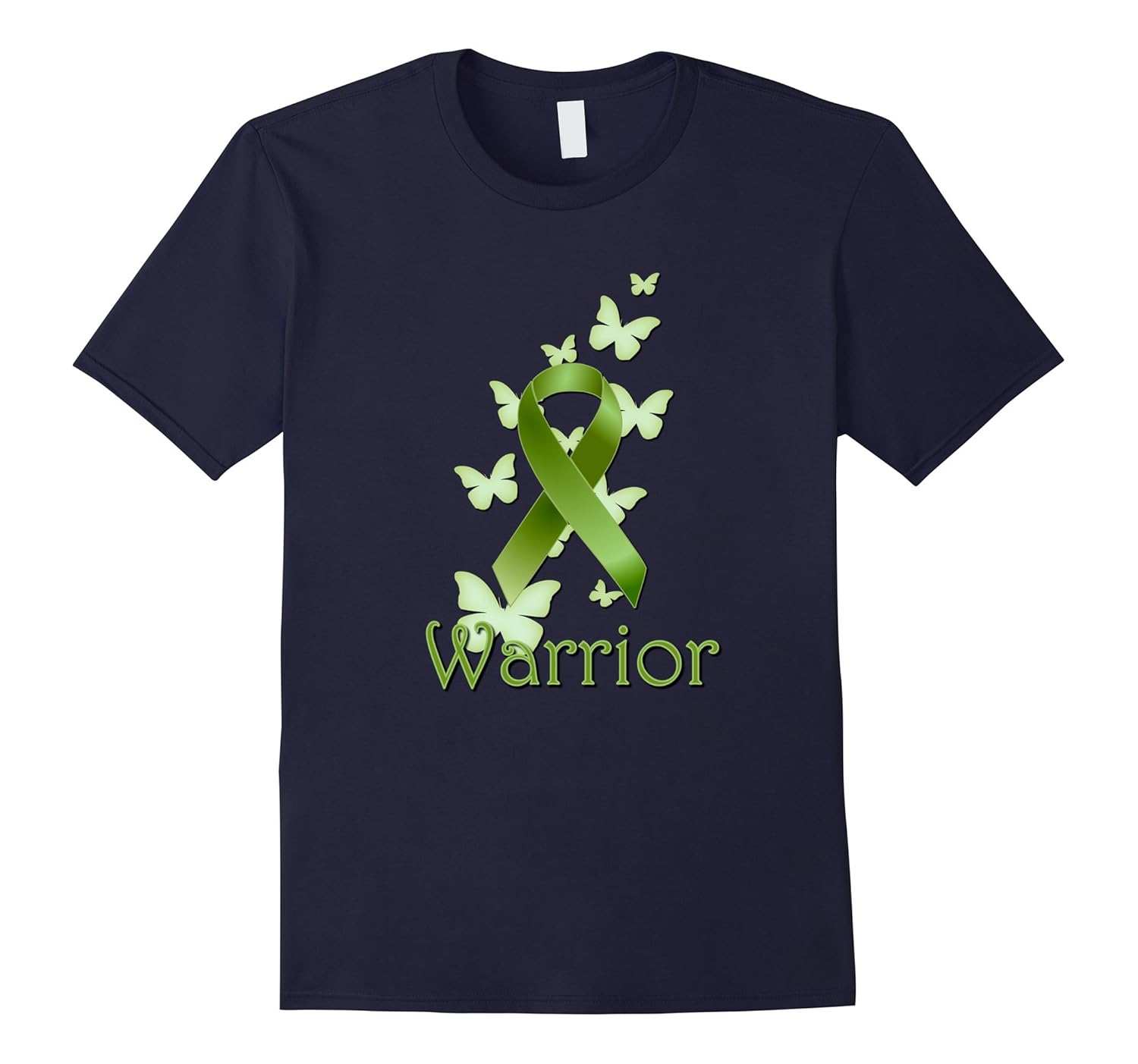 Warrior! Green Awareness Ribbon-T-Shirt