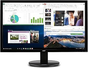 Acer K202HQL Abi 19.5" HD Monitor (HDMI & VGA port), Black, 19.5 Inch