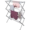 Honey-Can-Do Oversize Collapsible Clothes Drying Rack DRY-09066 Silver, 50 lbs