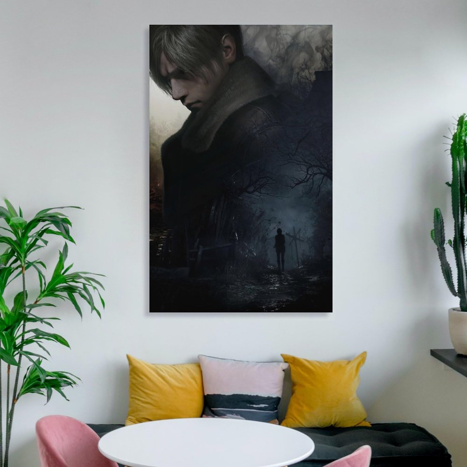 Khglxm Resident Evil 4 Game Anime Posters Leon S. Kennedy Cool Posters ...