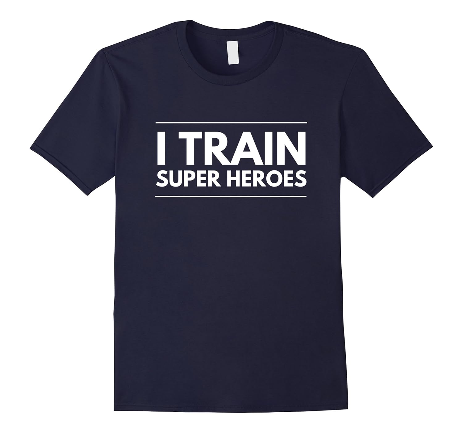 Mens I Train Super Heroes best new Dad papa funny gift t-shirt