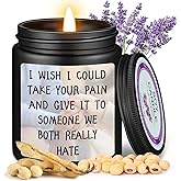 Get Well Soon/Feel Better Gifts for Women Men, Inspirational Candles, Consolation Gifts, Mercy, Cheer Up, Condolence Gifts fo