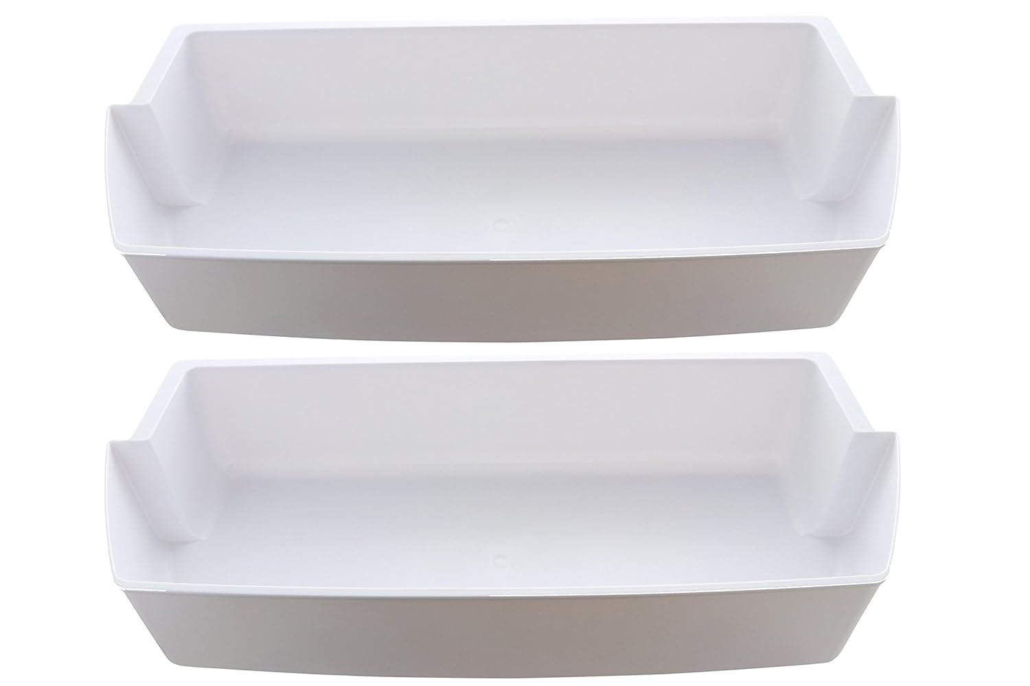 2-Pack Door Shelf Bins 2187172 Replacement for Frigidaire Whirlpool Kenmore Refrigerator PS328468