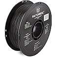 HATCHBOX 1.75mm Black PLA 3D Printer Filament, 1 KG Spool, Dimensional Accuracy +/- 0.03 mm, 3D Printing Filament