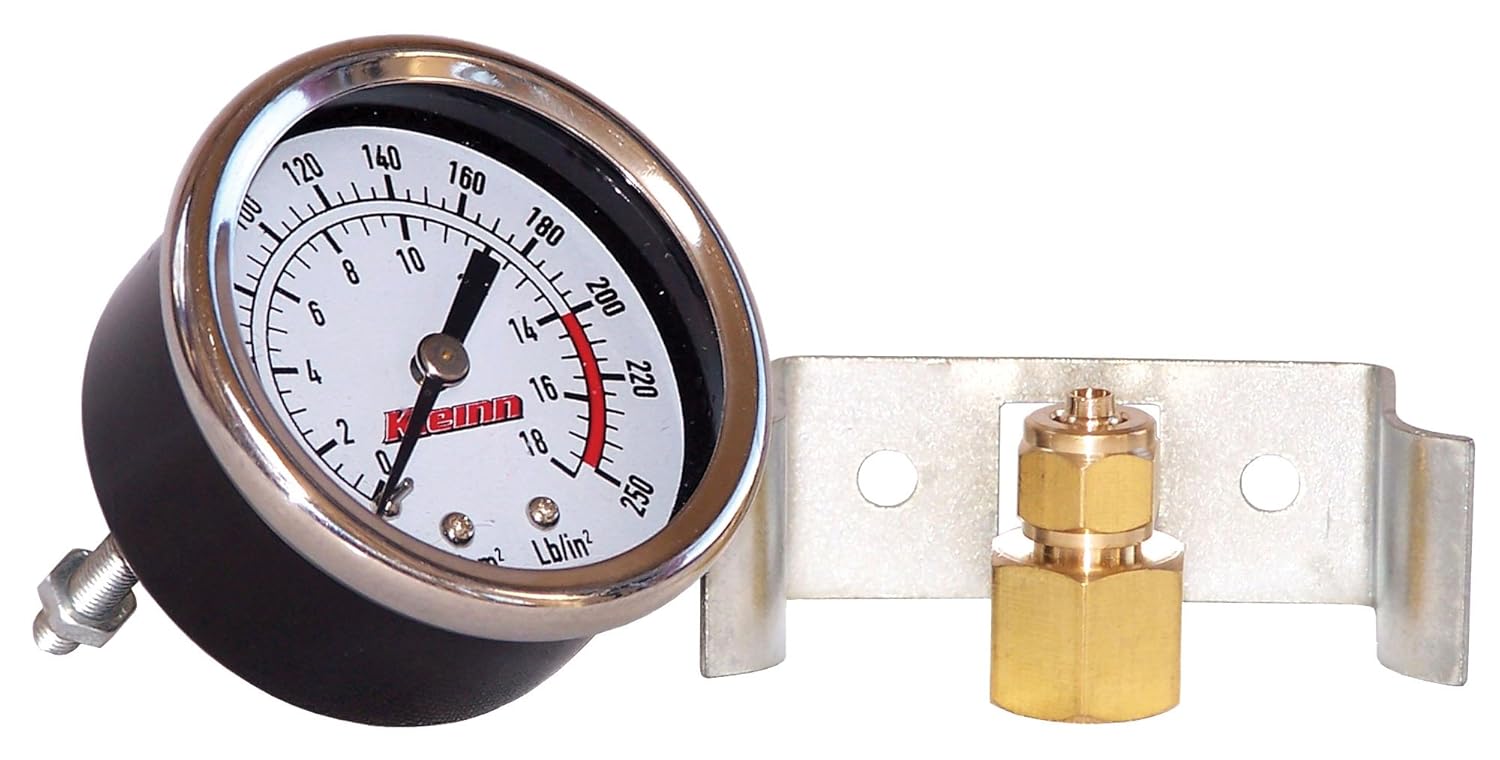 Kleinn Air Horns 1021 Dash Mount Air Pressure Gauge