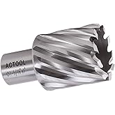 ACTOOL 1-5/16" Diameter × 1" Depth of Cut HSS ANNULAR Cutter with 3/4'' Weldon Shank