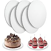 Bake Choice Cake Boards 10 inch Round, 7 Pack Food-Graded Cardboard Cake Rounds, Waterproof and Oil-Proof Cake Plates, Sturdy