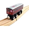 MUNI PALS Munipals New York City Subway Wooden Railway (Nostalgia Series) Redbird 7 Train/Flushing Local–Child Safe and Teste