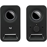 Logitech z150 Multimedia Speakers, Midnight Black