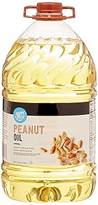 Amazon Brand - Happy Belly Peanut Oil, 128 Fl Oz