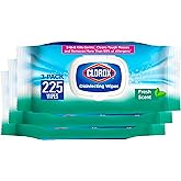 Clorox Disinfecting Wipes, Bleach Free Cleaning Wipes, Household Essentials, Fresh Scent, Moisture Seal Lid, 75 Wipes, Pack o