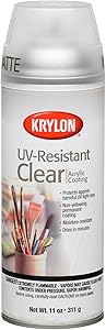 Krylon K01309 Gallery Series Artist and Clear Coatings Aerosol, 11-Ounce, UV-Resistant Matte Spray Paint, 11 ounce, 11 Oz