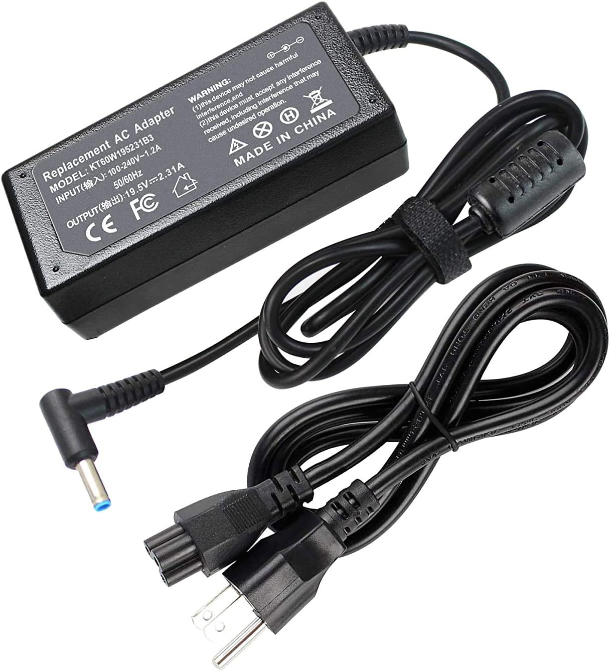 LXHY 19.5V 2.31A 45W AC Adapter Compatible with HP Envy 13 15 M6,Pavilion x360 x2 11 13 M1 15-f211wm 15-f222wm 15-f233wm 15-f272wm 15-f387wm 17-g121wm 17-g119dx 741727-001 740015-001 Laptop Charger