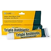 CareAll Triple Antibiotic Ointment 1.0 oz, First Aid Ointment for Minor Scrapes, Cuts, and Burns to Help Guard Against Infect