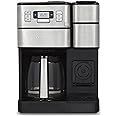 Cuisinart SS-GB1 Coffee Center Grind and Brew Plus, Built-in Coffee Grinder, Coffeemaker and Single-Serve Brewer with 6oz, 8o