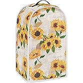 HUISEFOR Sunflower Post Design Blender Covers Kitchen Appliance Dustproof Cover with Handle, Washable Kitchen Universal Food 