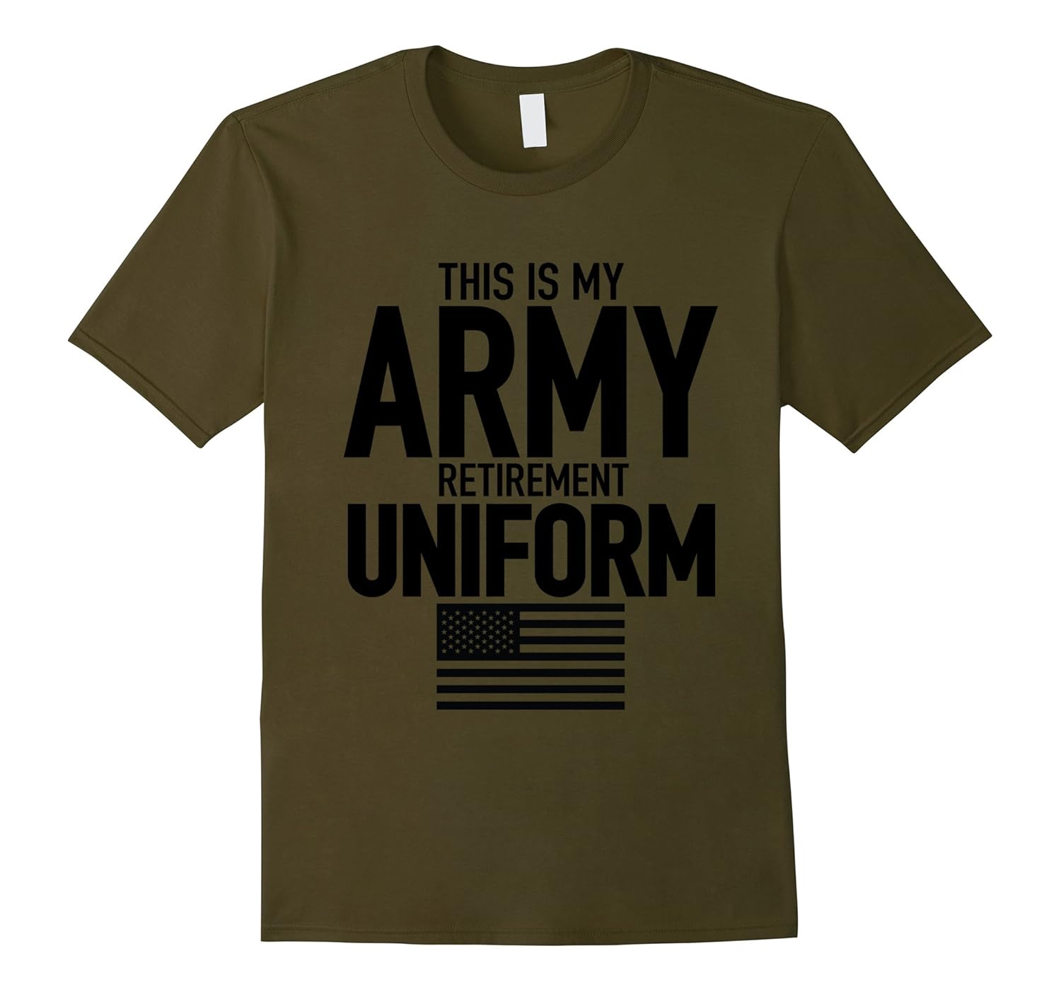 This is My Army Retirement Uniform | Retired Army T Shirt-T-Shirt