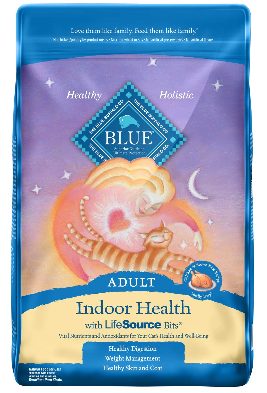 Blue Buffalo Indoor Health Natural Adult Dry Cat Food