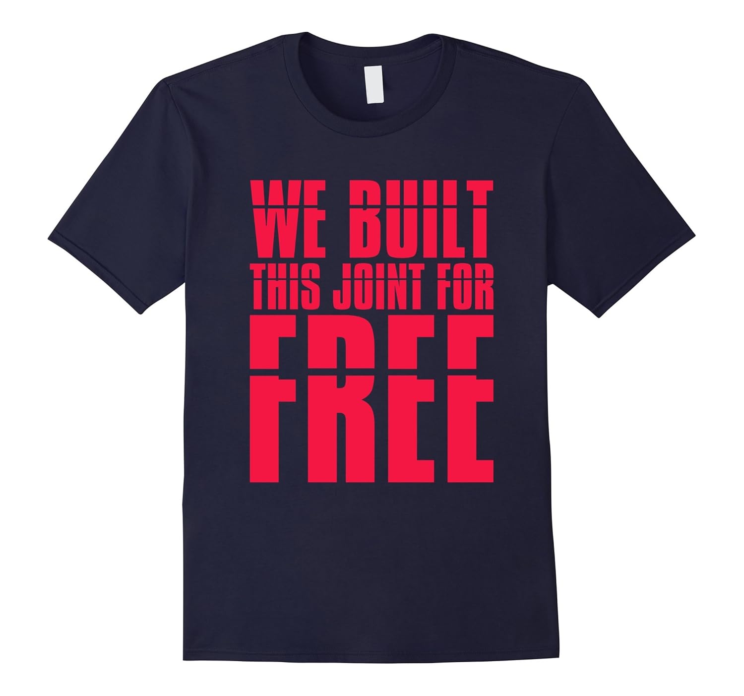 Angela Rye We Built This Joint For Free T-Shirt-TD