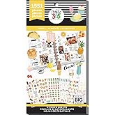 me & my BIG ideas Sticker Value Pack for Classic Planner - The Happy Planner Scrapbooking Supplies - Food Theme - Multi-Color