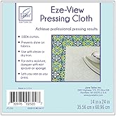 June Tailor Eze-View 24-by-14-Inch 100% Cotton Press Cloth