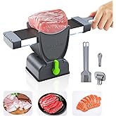 OYKEFAW Multifunctional Manual Fresh Meat Slicer, Can Cut Meat Slices, Strips, Can Cut Beef, Pork, Lamb,Thickness Adjustable 