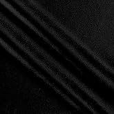 Royal Velvet Black, Fabric by the Yard