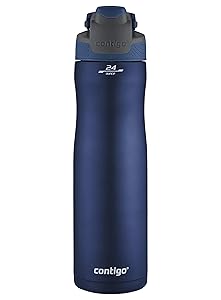 Contigo AUTOSEAL Chill Vacuum-Insulated Stainless Steel Water Bottle, 24 oz., Monaco