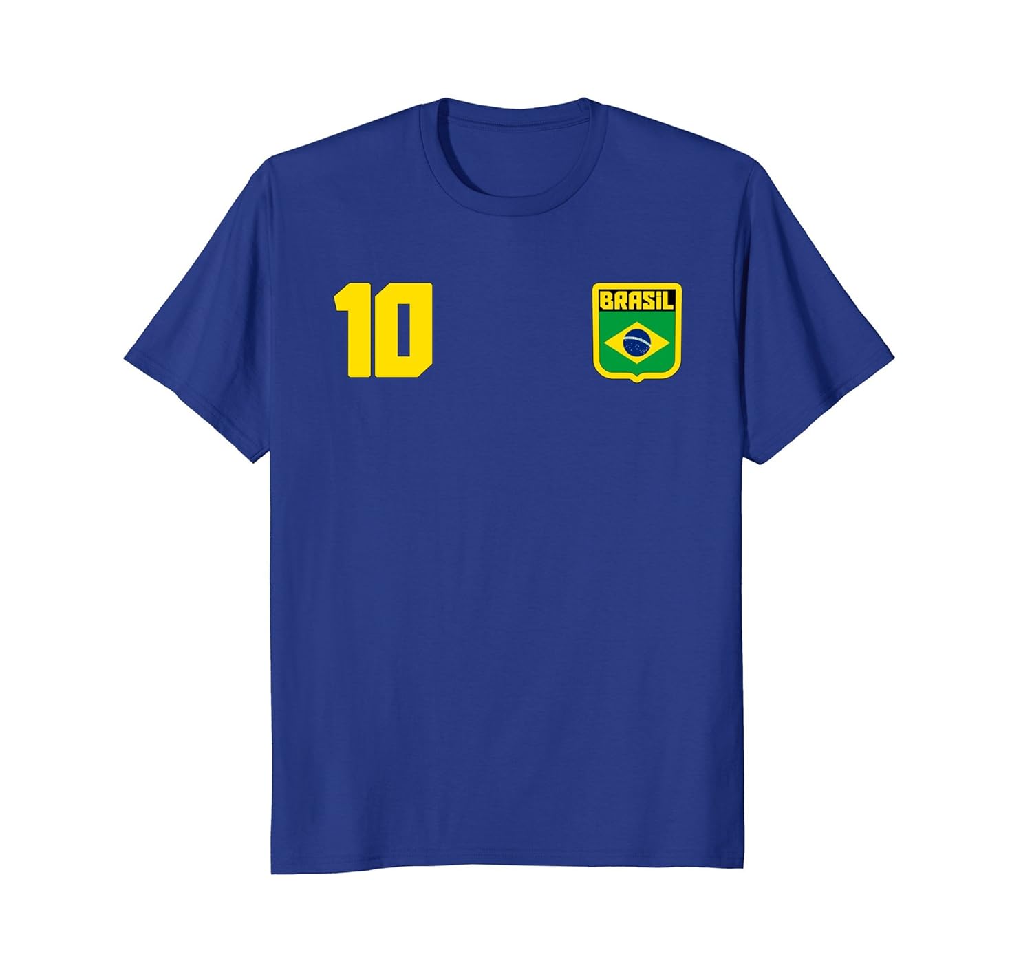 Brazil Soccer T-shirt Brasil Football Jersey Style-ln