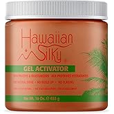 Hawaiian Silky Texturizing Gel Activator, 16 fl oz - Natural Protein Extracts to Style & Moisturize Dry and Damaged Hair - fo