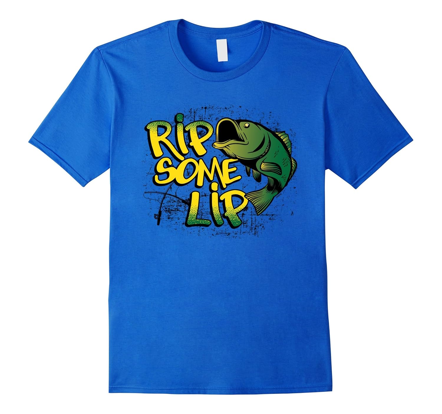 Rip Some Lip, Fishing Enthusiast, Love Fly Fishing T-Shirt-4LVS