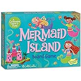 Peaceable Kingdom Mermaid Island Award Winning Cooperative Board Game for 2 to 6 Kids Ages 5+