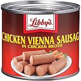 Libby's Chicken Vienna Sausage in Chicken Broth, Canned Sausage, 4.6 OZ