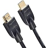 Amazon Basics High-Speed HDMI Cable (18 Gbps, 4K/60Hz) - 6 Feet, Black