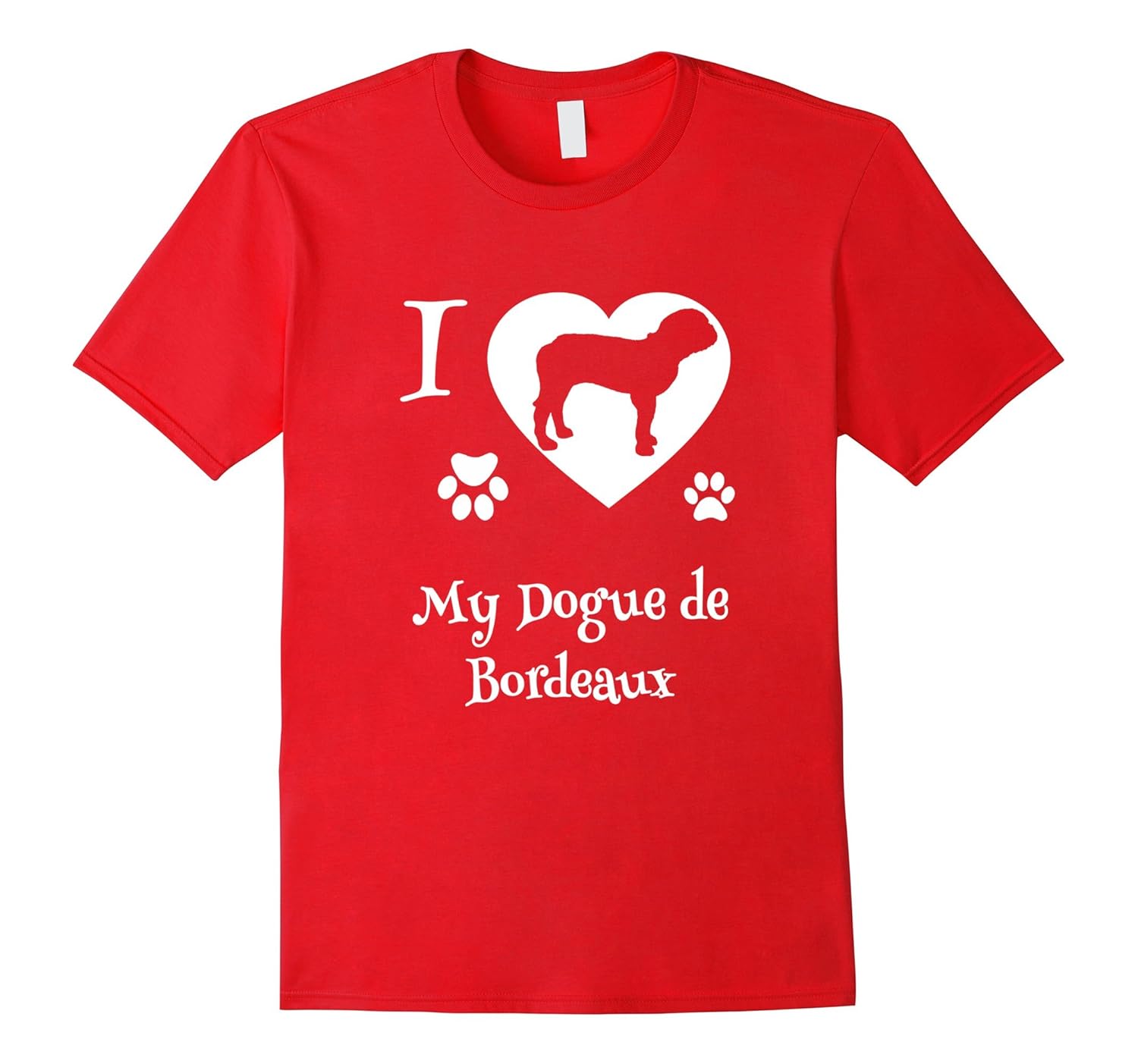 I Love My Dogue de Bordeaux Shirt French Mastiff Shirt-4LVS