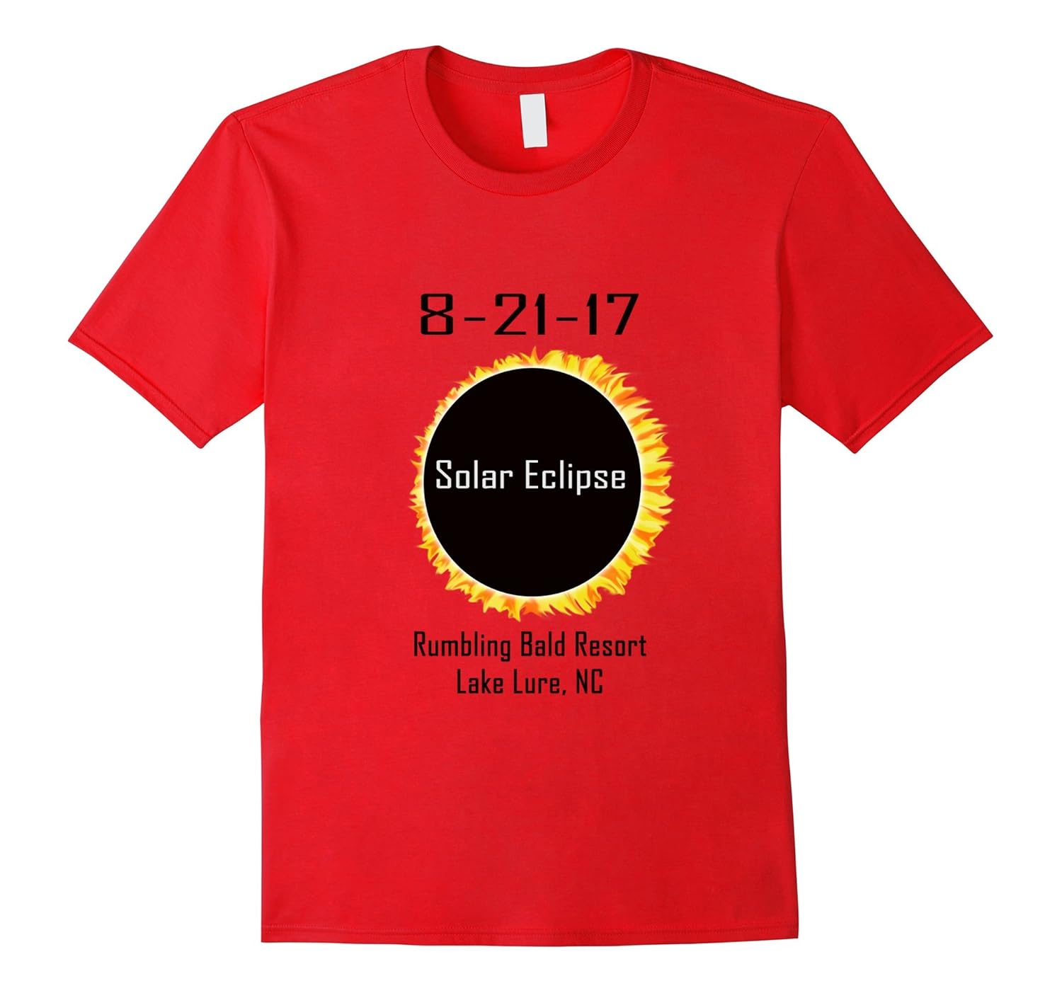 2017 Lake Lure NC Solar Eclipse-Art