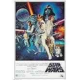 Trends International Star Wars IV One sheet Collector's Edition Wall Poster 24" x 36" for Bedroom