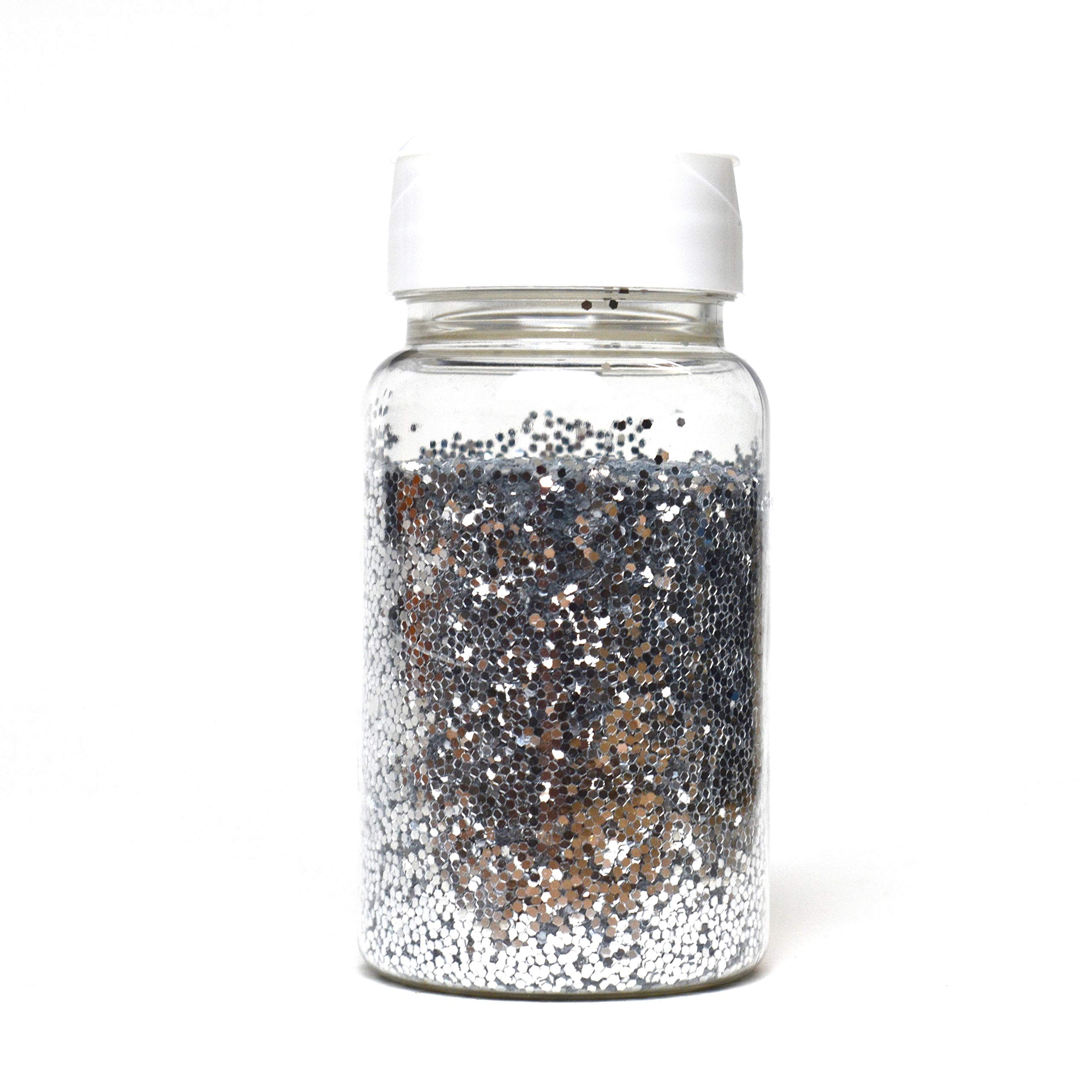 Glitter PVC Silver, 60G (Packaging may vary)